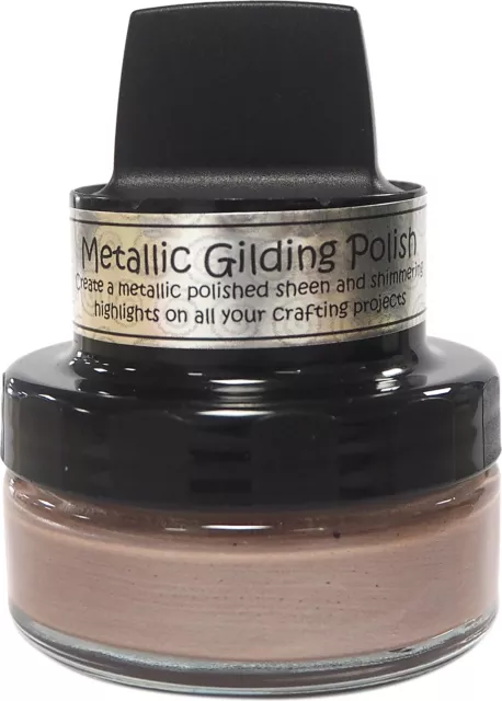 Cosmic Shimmer Metallic Gilding Polish Silver Hessian