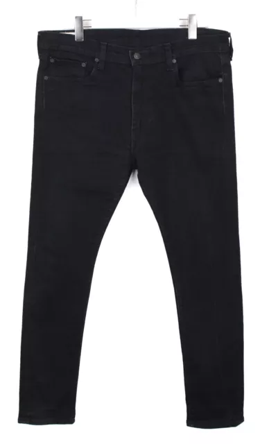 Levi's 519 Premium Big E Jeans Uomo W38/L32 Elasticizzato Extreme Skinny Nero