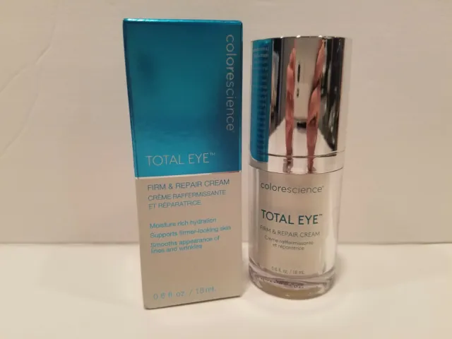 Colorescience ~ Total Eye ~ Firm & repair Cream ~ 0.6 floz bottle - NIB
