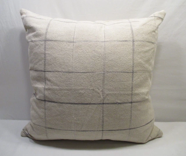 PILLOW COVER TARGET Studio McGee Threshold Oversized Windowpane Cream
