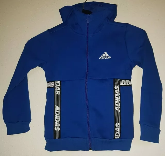 adidas Unisex Kinder Yb Sid Br Fz Hd Sweatshirt, Kapuzen Sweat Jacke Gr:140