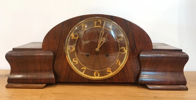 Orologio Da Tavolo Seiko Con Pendolo E Melodie - Legno Marrone Elegante