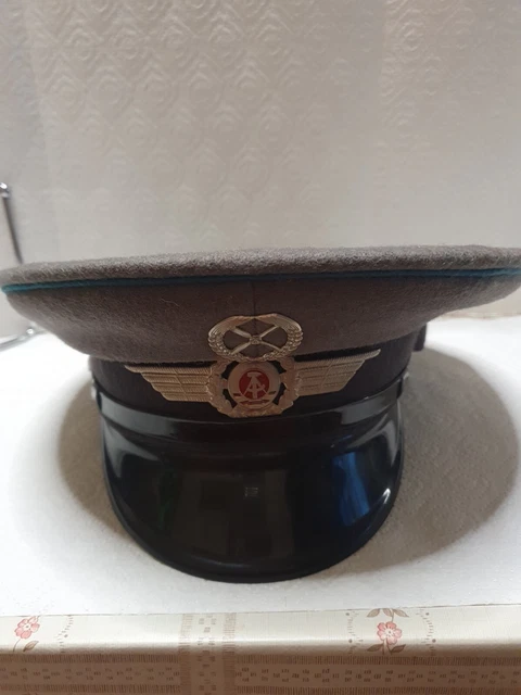 Hubschrauber Piloten DDR Schirmmütze Schildkappe Tellerkappe Militär  WK2 WW2