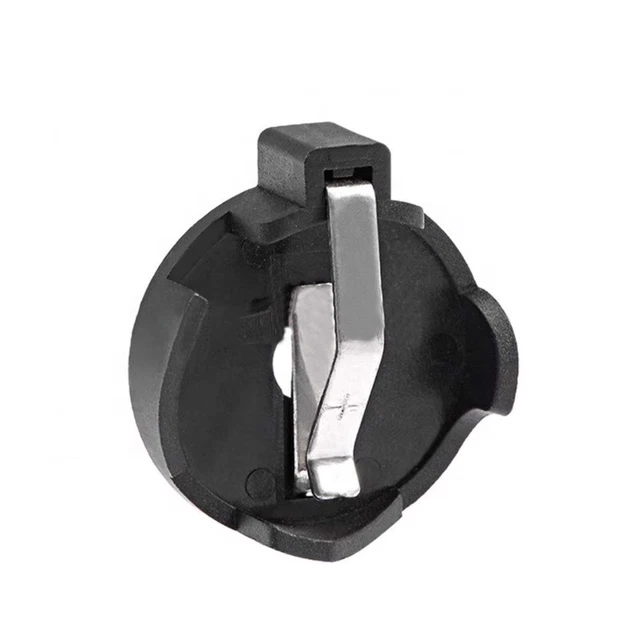 Cell Button Battery Socket Holder CR2032 CR2025 6V Battery Recharge Plastic BS-7
