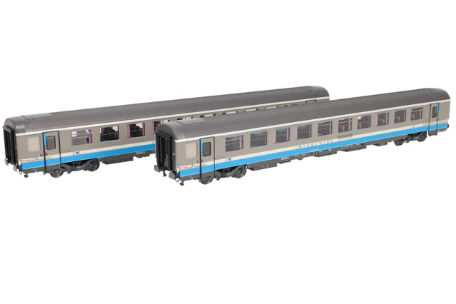 LS Models 41204 - 3 Voitures VTU A8/B91/B91 Interloire D'origine - Époque V - Échelle HO (1/87)