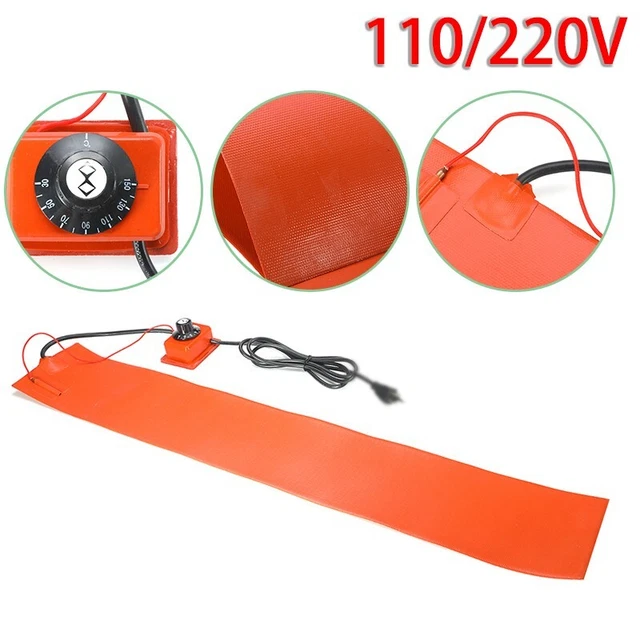 Side Bending Heating Pad Thermal Mat With Controller Device 200cm Cable
