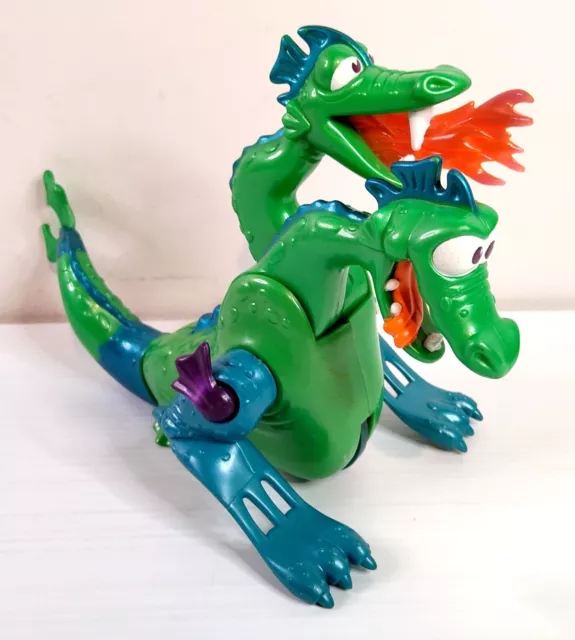 1996 Fisher Price Great Adventures 2 Headed Sea Monster Serpent Dragon