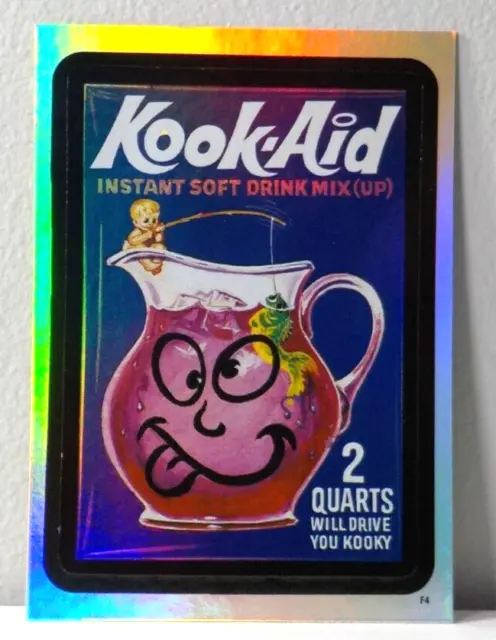 2006 Wacky Packages All New Series 4 (ANS4) Foil Card F4 Kook-Aid