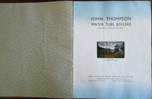 Over A Century Boiler Making John Thompson Water Tube Boilers 1955 Wolverhampton 2