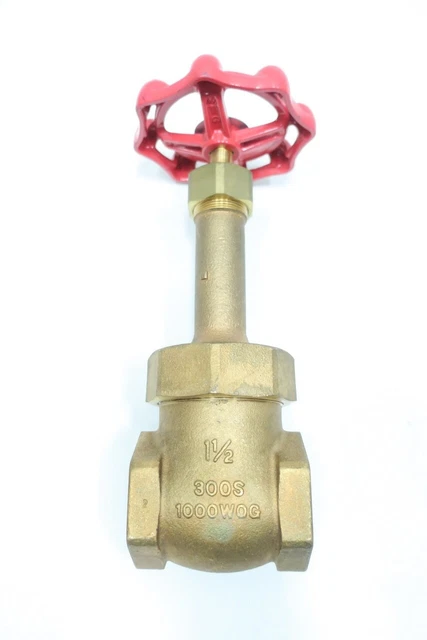 Kitz AK300LU.NO.37 Manual Bronze Wedge Gate Valve 1-1/2in Npt 300