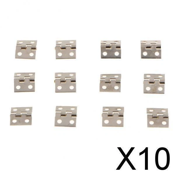 10 x 12 paquets de bijoux coffre fenêtre armoire charnière boîte à bijoux
