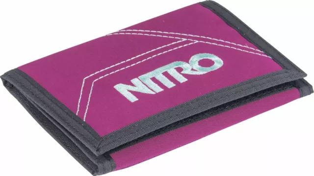 NITRO Daypacker Collection Wallet Geldbörse Grateful Pink Violett Freizeit