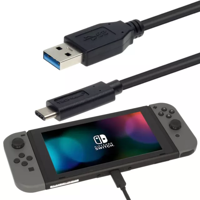 USB Type C USB Charger Power Cable Lead for Nintendo Switch / OLED / Lite
