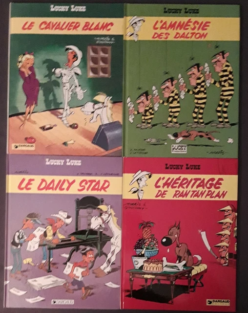 Lot De 2 Billes Publicitaires Lucky Luke 1996 - Occasion - Collector Ou Décoration