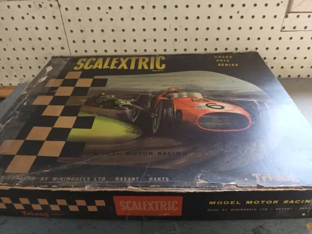 Vintage scalextric sales sets