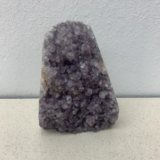 2.9LB Natural Amethyst Purple Quartz Crystal Reiki Gem Stone Chakra Geode Gift