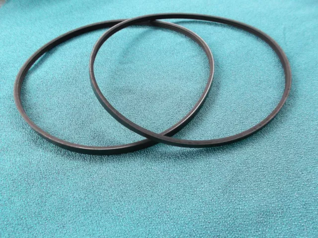 2 New Drive Belts For Rikon 70-105 Mini Lathe