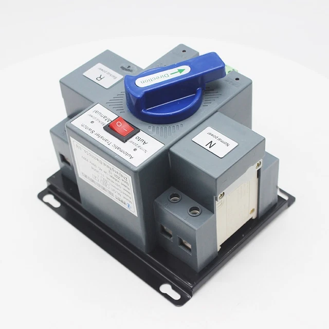 Produktbild von CHLT-63/2P Automatischer Umschalter – 63A, 2-polig, Für Schienenmontage, AC220V