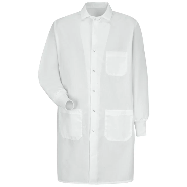Red Kap Unisex Specialized Cuffed Lab Coat