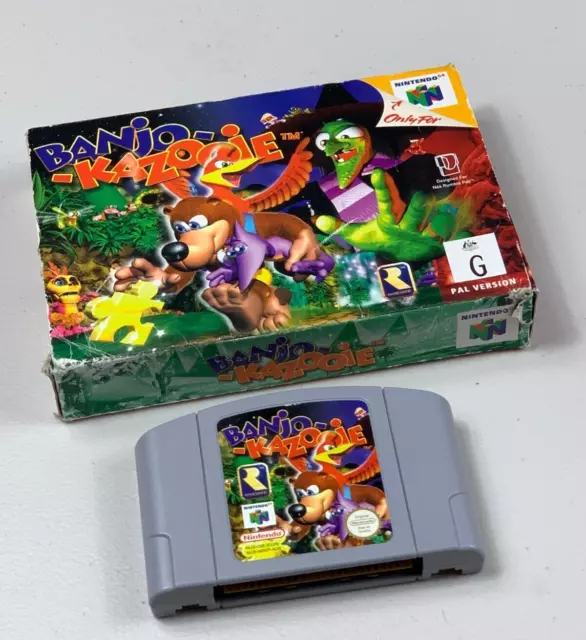 Nintendo 64 Banjo-Kazooie NTSC-J (Japan) Video Games for sale