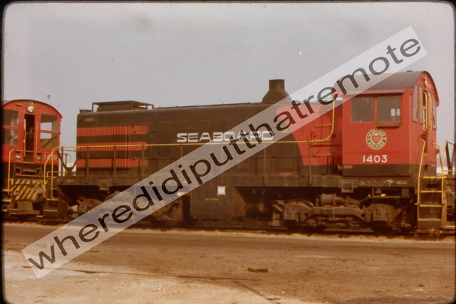 Original Slide Seaboard Air Line SAL 1403 ALCO S2 1966