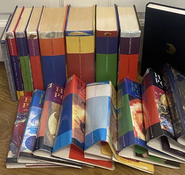 HARRY POTTER COMPLETE Hardback Book Set Books 1-7 Bloomsbury 1st ...