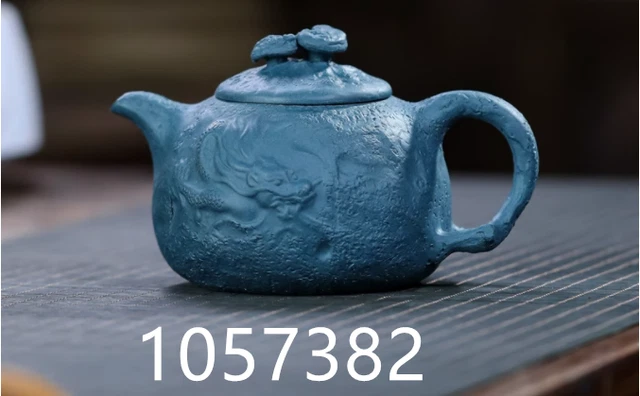 China 100% Handmade Yixing ZiSha Cloud dragon pattern kettle340CC