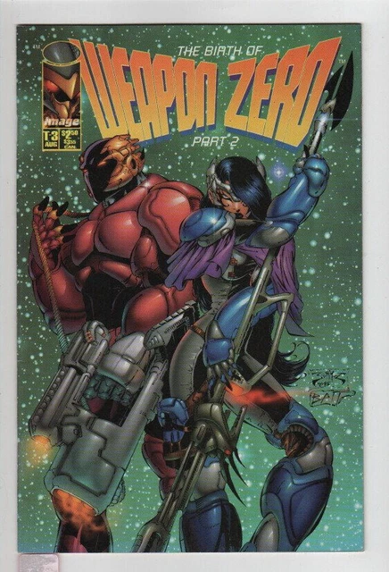 Image Comics: The Birth Of Weapon Zero #T-3 Aug 1995 Comic.bx10.#47