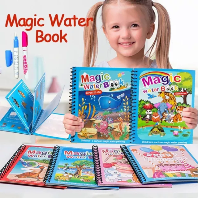 Acheter Livre magique de dessin à l'eau, jouets Montessori, livre