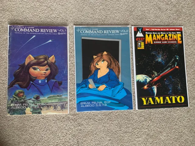 Command Review Volume 1 & 2 Thoughts & Images 1986 & Mangazine issue 36