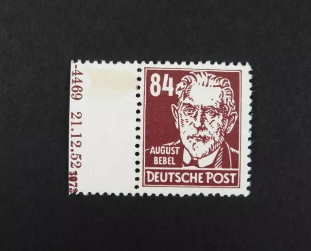 DDR, Mi Nr. 341 "Köpfe II" postfrisch m. Druckkontrollvermerk, 1000.-