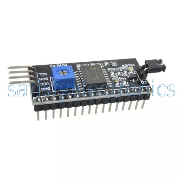 2/5/10 pièces i2c iic sp​i twi module carte d'interface série 1602 LCD pour Arduino