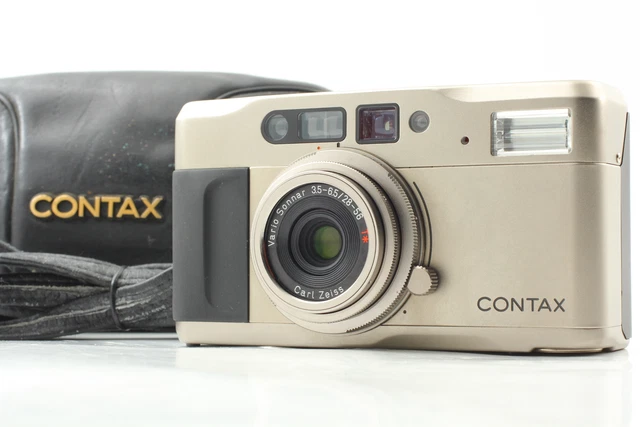 [Near MINT in Case] Contax TVS D Date Back 35mm Point & Shoot Film Camera JAPAN