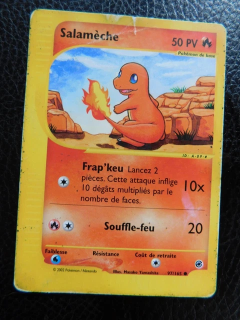 Carte Pokemon Salameche 97/165 EXPEDITION 2002 Commune Fr  Wizards