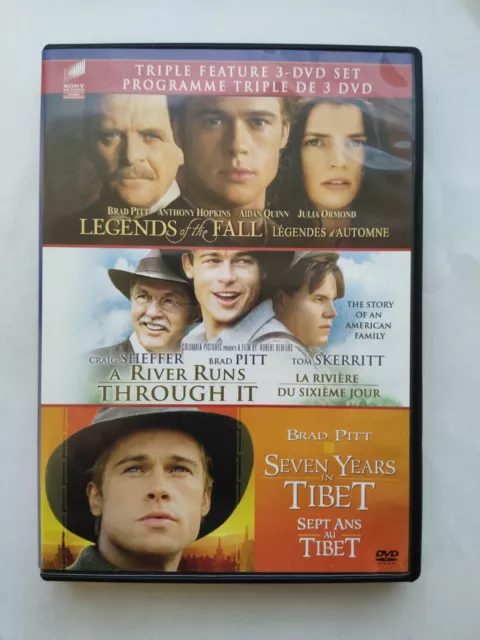 Legends Of The Fall / A River Runs Through It / Seven Years In Tibet (Trip (Dvd)