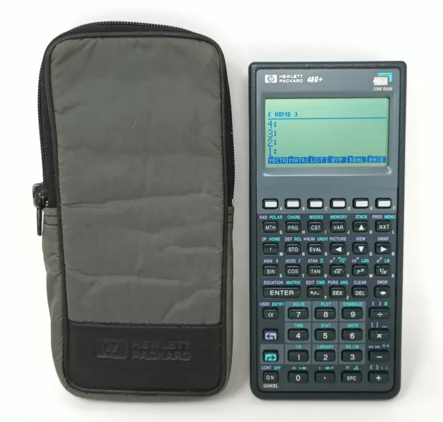HEWLETT PACKARD HP 48G+ calculator 128k ram calcolatrice hp 48 g+ RPN RPL  scient EUR 149,99 - PicClick IT