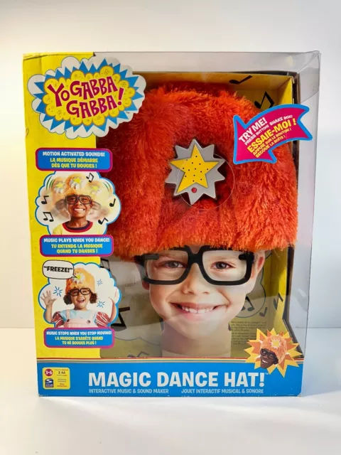 Yo Gabba Gabba! DJ Lance Magic Dance Hat NIB