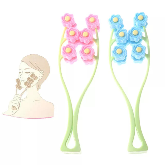 Neck Face Roller Slim Massage Facial Massager Slimming Remove Double Chin To*_*