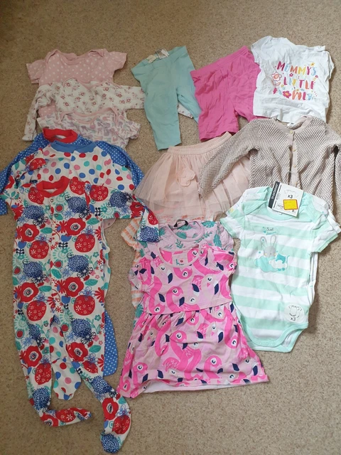 Baby Girls Clothes Bundle 18-24 Months 1.5-2 years dress sleepsuit skirt legging