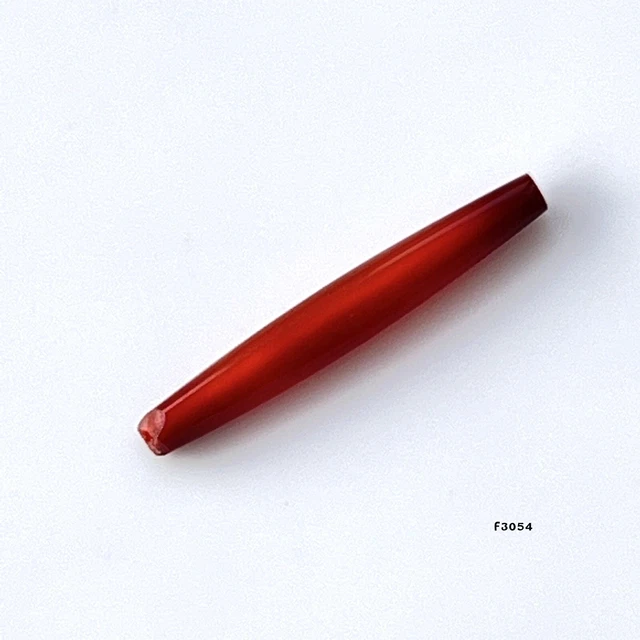 Rare Ancient Pyu Carnelian Bead 36x5  mm #F3053