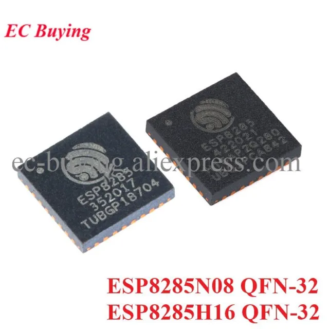 ESP8285N08 ESP8285H16 QFN32 WiFi Built-in 2MB Flash ESPRESSIF ESP8285EX IC Chip