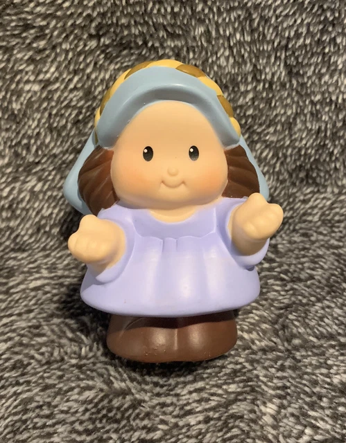 thumbnail image 2 of Figure For Fisher-Price Little People Nativity Set – DPX53 ~ Includes 2 of 14