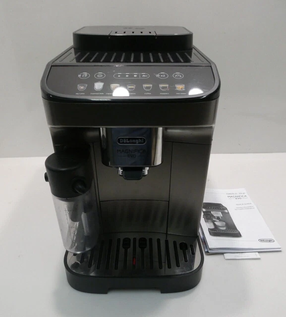 DELONGHI MAGNIFICA EVO Fully Automatic Titanium Black Coffee Machine