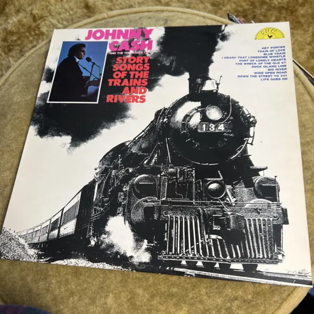 Johnny Cash - Story songs of Trains & Rivers Vinyl 12" LP (1969, 6467012,