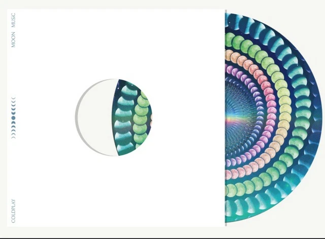 COLDPLAY-MOON MUSIC-ZOETROPE PICTURE Disc Vinyl 2024 Blood Records