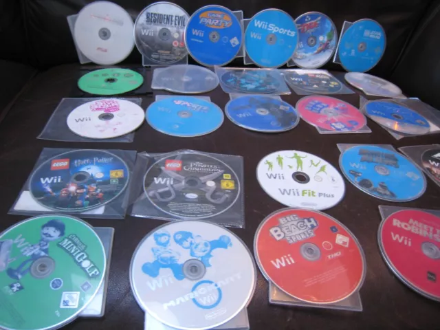 Nintendo Wii Games - Disc Only - Choose a Game or Bundle Up - Massive Selection