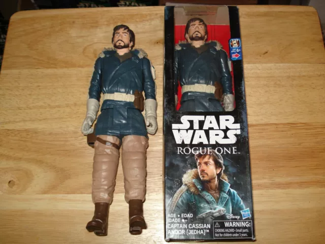 Star Wars (2 Menge) ""1-Captain Cassian 11"" (Neu Im Box) & 1-11"" Keine Box