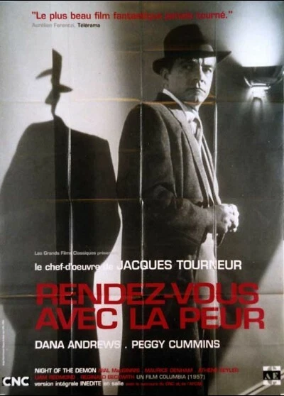 AFFICHE DU FILM RENDEZ VOUS AVEC LA PEUR 120x160 cm EUR 25,00 - PicClick FR