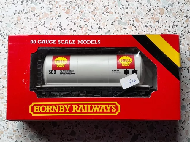 Vintage, 1970s Hornby R227 Shell Tank Wagon. 00 gauge. Boxed.