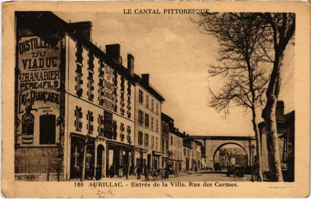 CPA Le Cantal Pittoresque AURILLAC Entrée de la Ville Cantal (101120)
